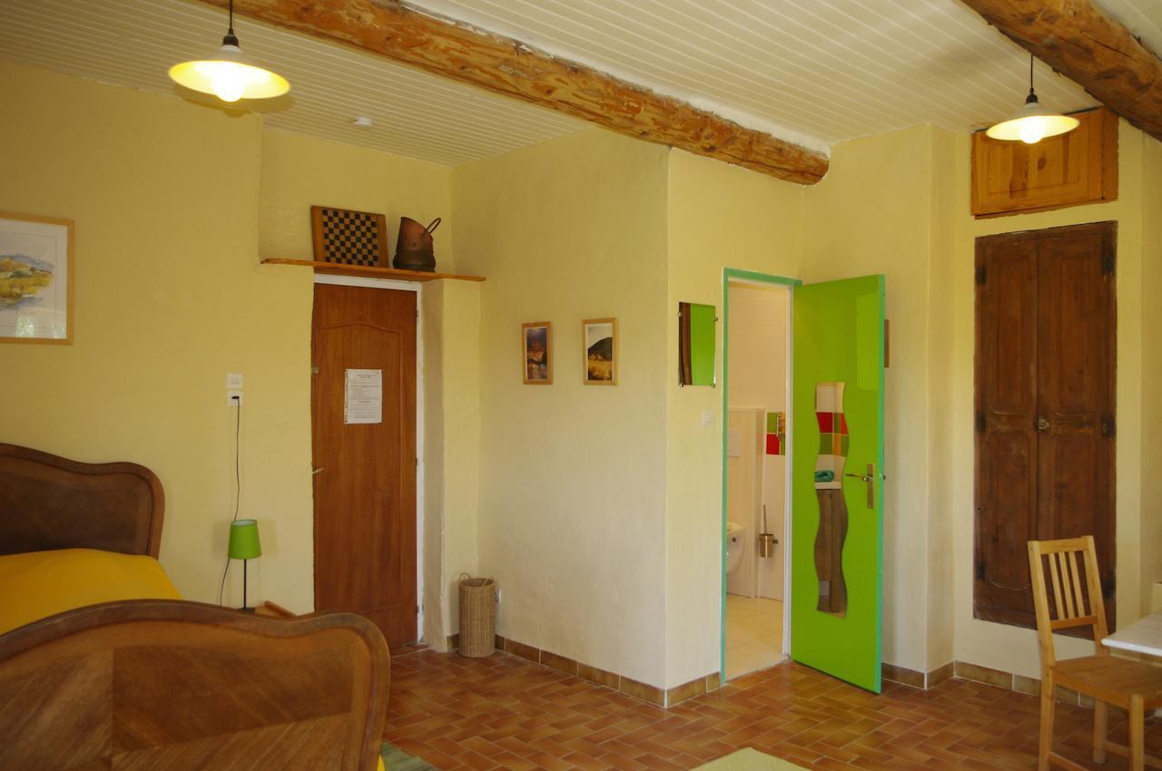 Alba-la-Romaine Chambres D'Hotes La Grange Au Negre الغرفة الصورة