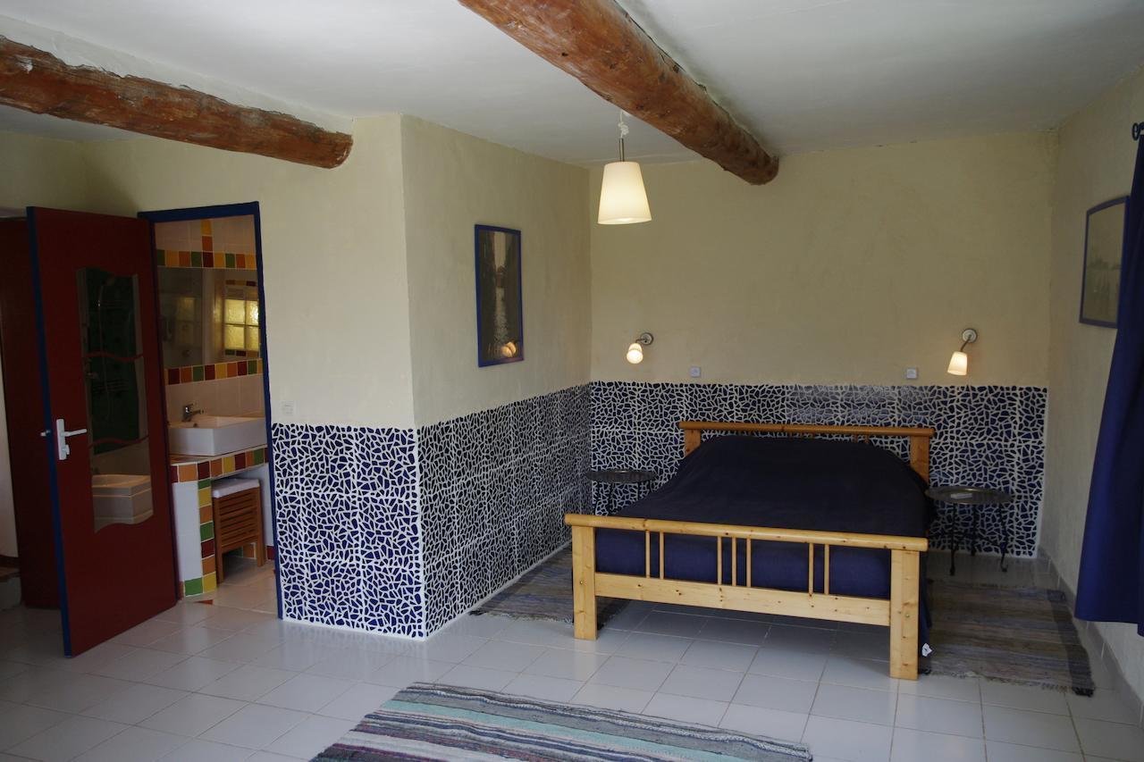 Alba-la-Romaine Chambres D'Hotes La Grange Au Negre الغرفة الصورة